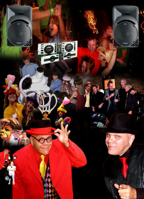 DJ Variety Entertainer for holiday shows, any occasion, DJ for Mardi Gras parties, Purim Party, Barmitzvah, corporate events, Christmas parties, New Years Eve celebration, Party DJ and Variety Entertainer, DJ music, games & dance contests, magic show, juggling, balloon art, face painting   (click on photo for more DJs)