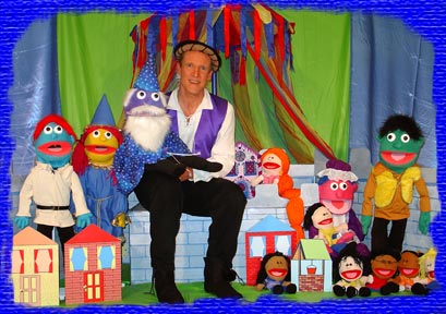 Mark- Professional Puppeteer for children's parties, school programs, preschool puppet shows, kids party puppet theater entertainer, NJ Puppeteers, interactive musical puppet show, storytelling, magical puppet entertainment