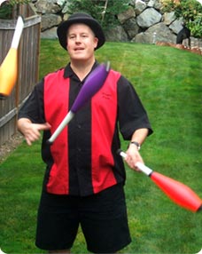 Rich- comical Variety Entertainer for all ages, children's party entertainer in New Jersey, kid's birthday party show includes comedy-magic show-juggling-balloon sculptures-face painting