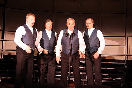 Professional Singers, harmonizers, Barbershop Quartet NJ, family parties, organizations, stage shows, corporate events, Valentine's Day greetings, hire NJ Barbershop Quartet