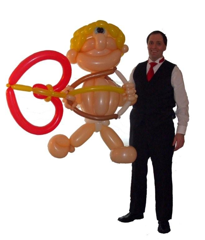 Professional Balloon Sculptor- creates special one-of-a-kind Valentine balloon sculpture for your sweetheart