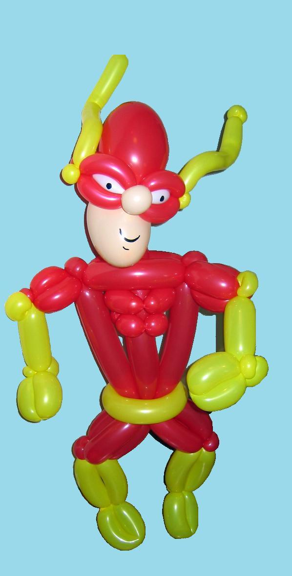 Superhero balloons, balloon sculptures, NJ animal balloons