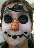 Best children's holiday Face Painter in New Jersey, elaborate full face painting for kid's holiday parties and corporate events