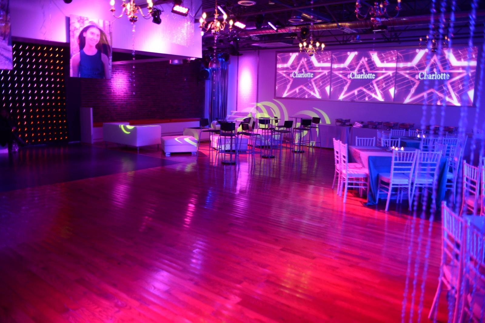 Rain On Water Event Space-state of the art entertainment venue located in Teaneck NJ. Provides a seasoned party planner to customize your party or corporate event. 6,500 square feet space in newly renovated indoor are and 4,000 square feet outdoor patio.