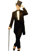 Top Hat & Tails singing telegram for Valentine's Day, valentine telegram delivery NJ, classy professional tux singer, best singing telegrams NJ