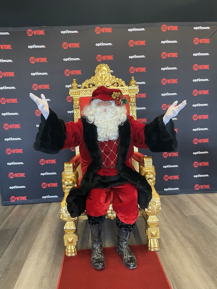 Victorian Father Christmas costume for Old St Nick actor childrens holiday entertainer