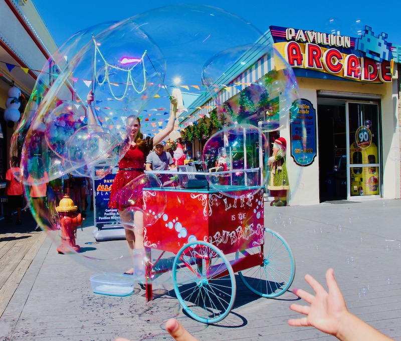 Bubble Shows Cart