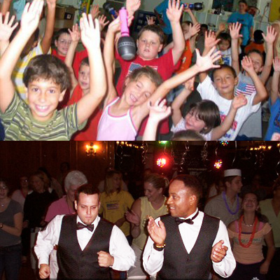 The best NJ DJs for kids parties in New Jersey, children's DJ entertainment, dance instruction, popular party dances, specialty lighting, souvenir prizes, DJ NJ, corporate DeeJays, corporate events DJ entertainers