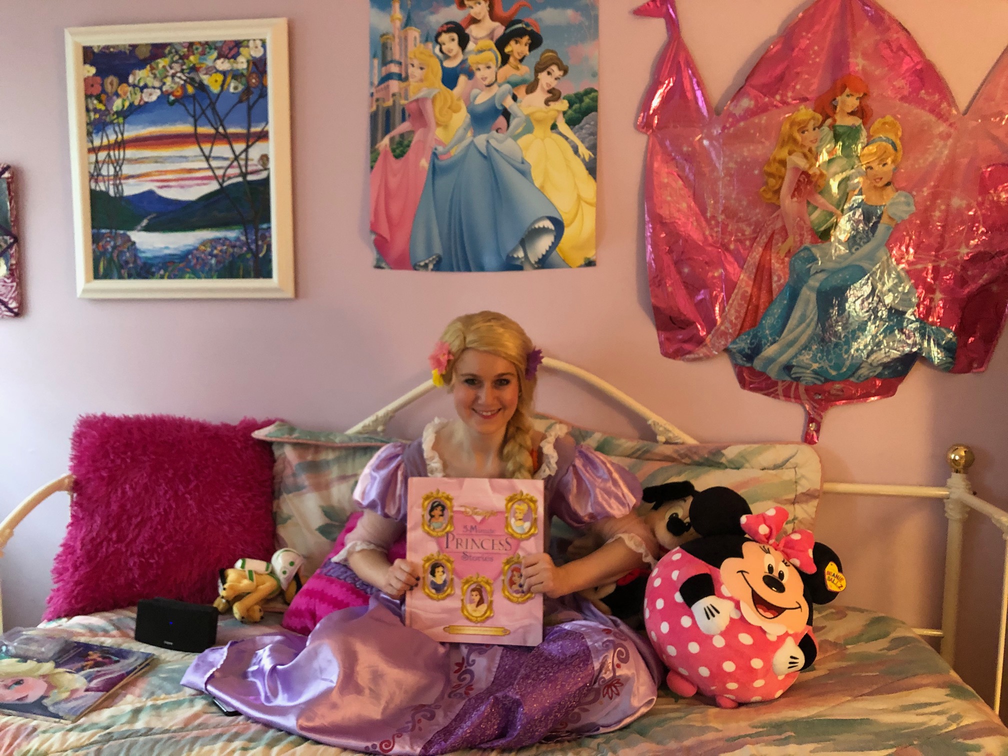 Virtual Princess Party Playdate in the comfort of your own home. Your choice of Princess performer; professional actress, singer, dancer , and children's entertainer.